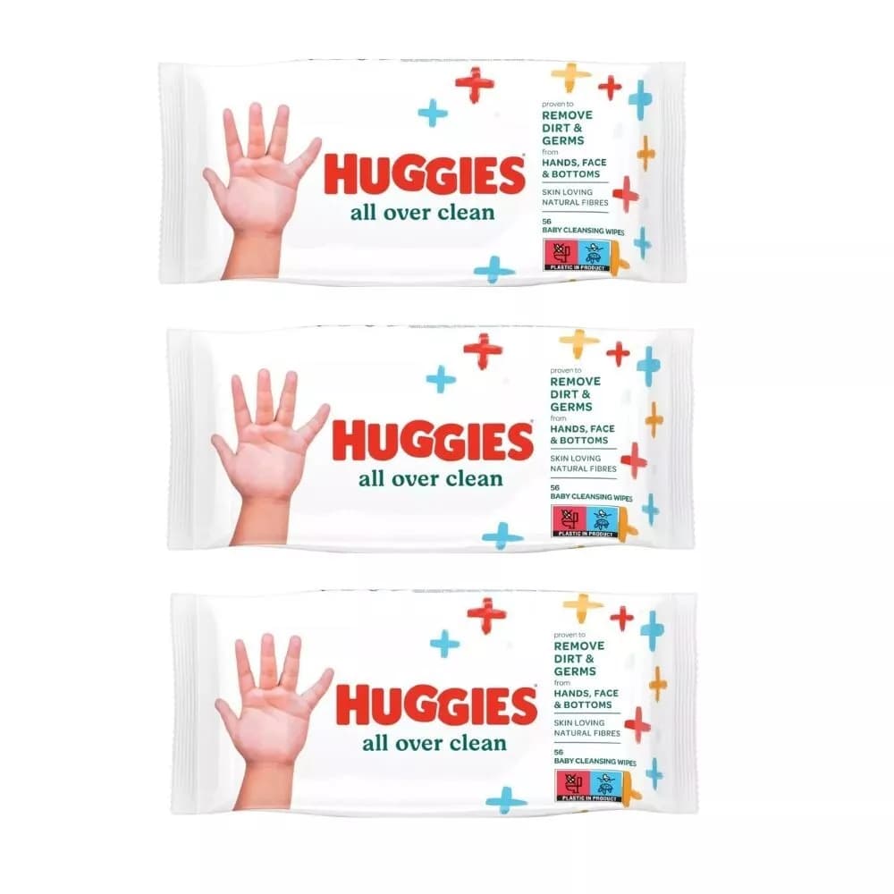 Huggies Wipes 3 pack